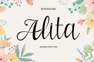 Alita Script Font Download