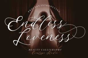 Endless Loveness Beauty Calligraphy Font Download