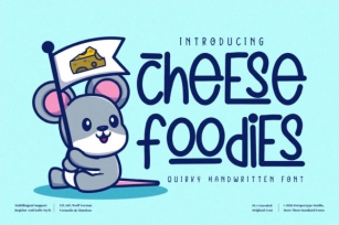 Cheese Foodies Font Download