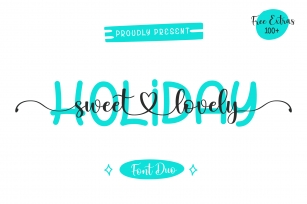 Holiday Sweet Lovely Font Download
