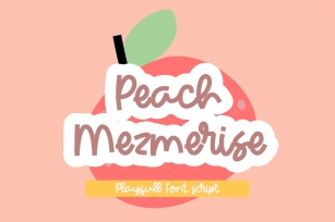 Peach Mezmerise Font Download