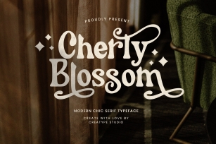 Cherly Blossom Modern Chic Serif Font Download