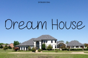 Dream House Font Download