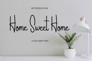 Home Sweet Home Font Download