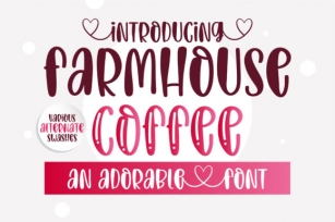 Farmhous Coffee Font Download