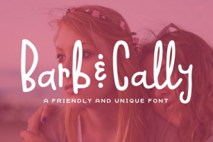 Barb & Cally Font Font Download