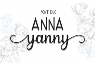Anna Yanny Font Download