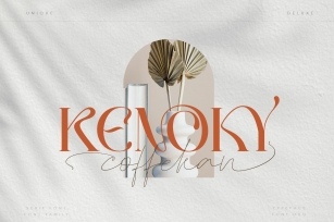 Kenoky Coffekan Font Download