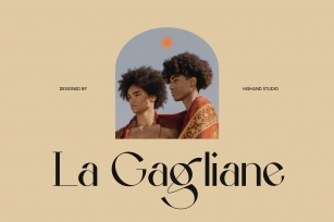 La Gagliane Classic Modern Typeface Font Download