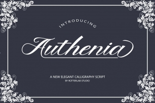 Authenia Script Font Download