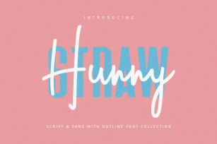 Hunny Straw Font Collection Font Download