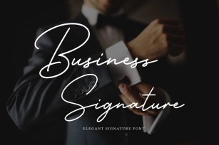 SALE Business Signature Font Download