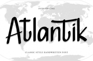 Atlantik Font Download