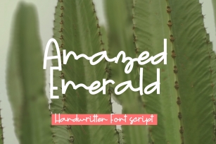 Amazed Emerald Font Download