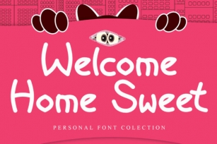 Welcome Home Sweet Font Download