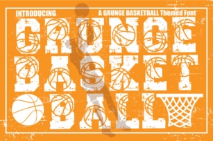 Grunge Basketball Font Download