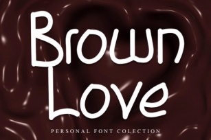 Brown Love Font Download