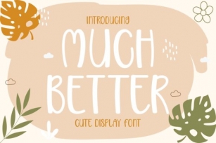 Much Better Font Download