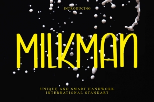 Milkman Font Download