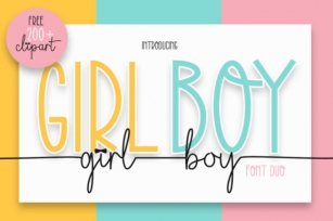 Girl Boy Font Download