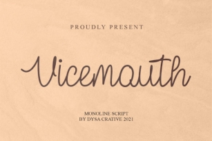 Vicemouth Font Download