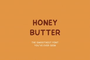 Honey Butter Typeface Font Download