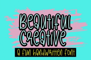 Beautiful Creative Font Download