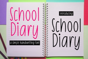 School Diary Font Download