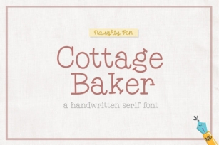 Cottage Baker Font Download