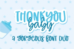 Thank You Baby Font Download