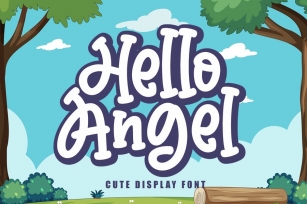 Hello Angel - Kids Font Font Download