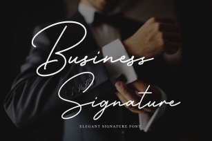 Business Signature - Elegant Corporate Font Font Download