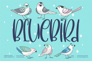 BlueBird Font Download