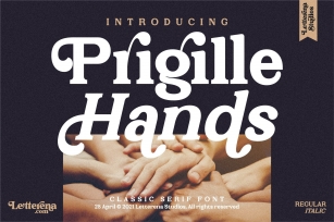 Prigille Hands Font Download