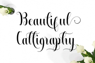 Beautiful Calligraphy Font Download