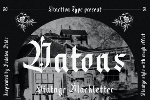 Datons - Vintage Blackletter Font Download