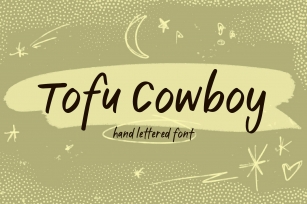Tofu Cowboy Font Download