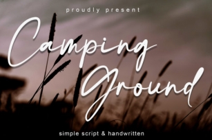 Camping Ground Font Download