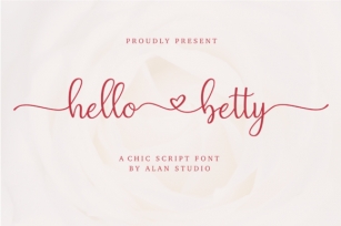 Hello Betty Font Download
