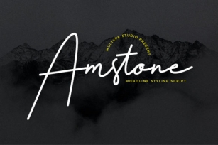 Amstone Font Download