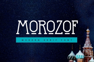 Morozof Font Download