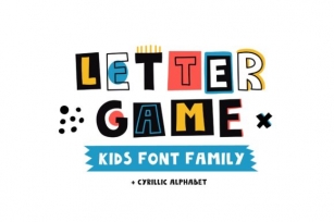 Letter Game Font Download