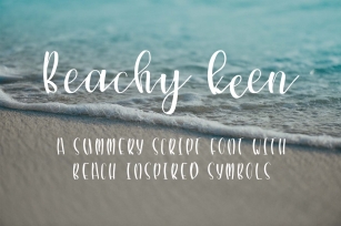 Beachy Keen Font Download