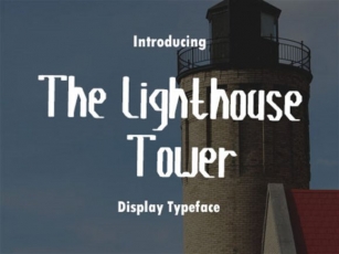 The Lighthouse Tower Font Download