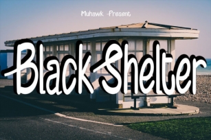 Black Shelter Font Download