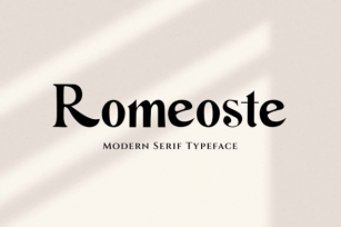 Romeoste Font Download