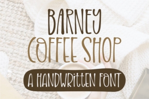 Barney Coffee Shop Font Download