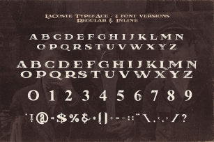 LaCoste Typeface Font Download