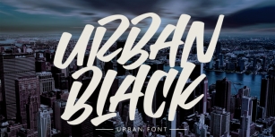 Urban Black Font Download