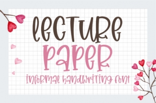 Lecture Paper Font Download